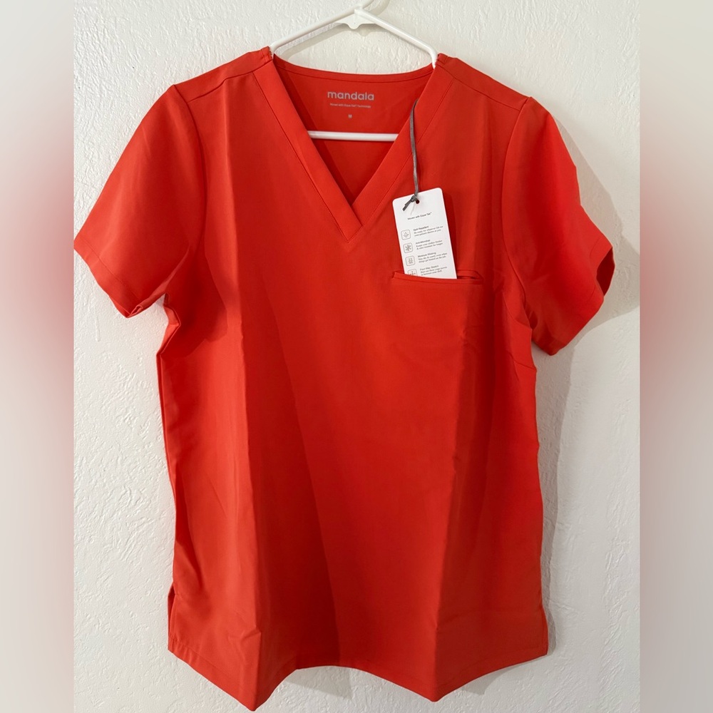 Mandala Scrub Top and Bottoms